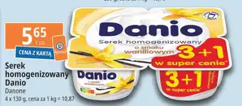 E.Leclerc Serek wanilia Danone Danio oferta
