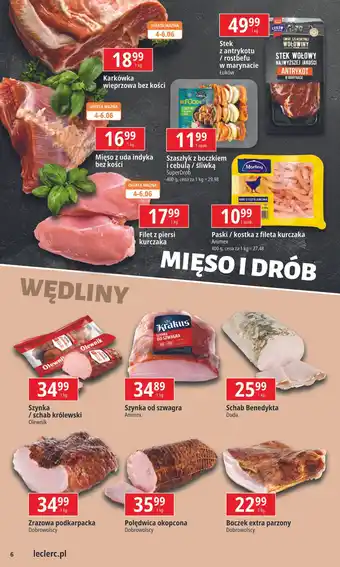 E.Leclerc Karkówka bez kości oferta