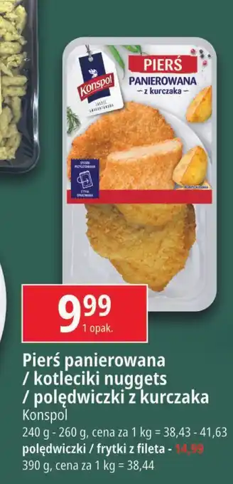 E.Leclerc Polędwiczki z piersi kurczaka Konspol oferta