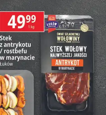 E.Leclerc Stek wołowy z rostbefu w marynacie po hiszpańsku Łuków oferta
