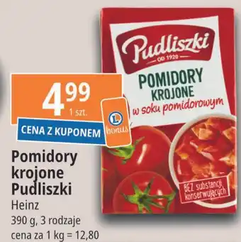 E.Leclerc Pomidory krojone w kartonie Pudliszki oferta