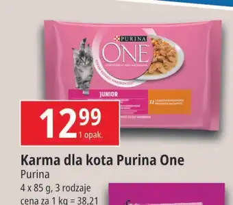 E.Leclerc Karma dla kota junior z kurczakiem i marchewką Purina One oferta