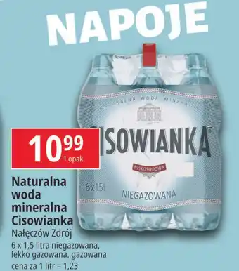 E.Leclerc Woda gazowana Cisowianka oferta