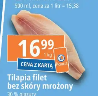 E.Leclerc Tilapia mrożona oferta