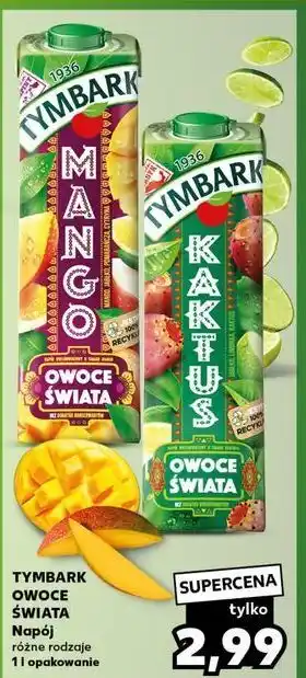 Kaufland Napój mango Tymbark Owoce Świata oferta