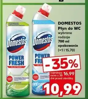 Kaufland Żel do wc ocean fresh Domestos Power Fresh (Wcześniej Total Hygiene) oferta