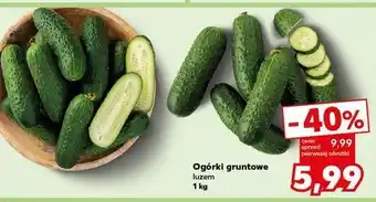 Kaufland Ogórek gruntowy oferta