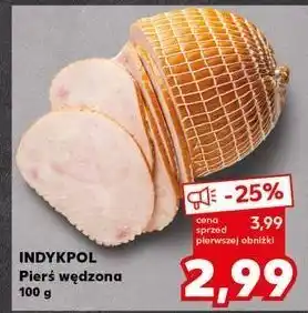 Kaufland Pierś wędzona z indyka Indykpol oferta