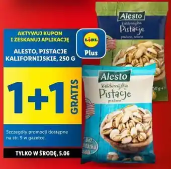 Lidl ALESTO PISTACJE KALIFORNIJSKIE 250 G oferta