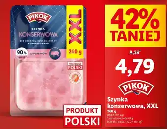 Lidl PIKOK Szynka konserwowa 260g oferta