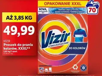 Lidl VIZIR Proszek do prania kolorów 3,85kg oferta