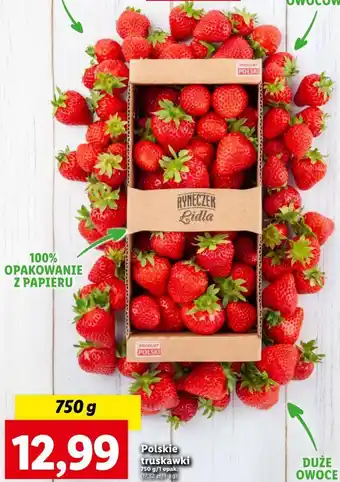 Lidl Polskie truskawki 750 g oferta