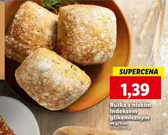 Lidl Bułka z niskim indeksem glikemicznym 80g oferta