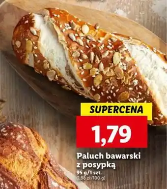 Lidl Paluch bawarski z posypką 95g oferta