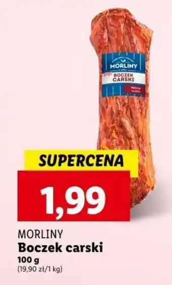 Lidl MORLINY Boczek carski 100 g oferta