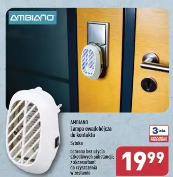 ALDI Lampa owadobójcza Ambiano oferta