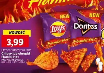 Lidl Doritos Flamin' Hot 75g oferta
