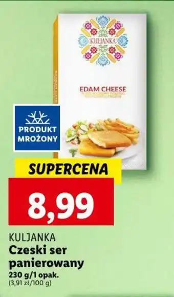 Lidl KULJANKA Czeski ser panierowany 230g oferta