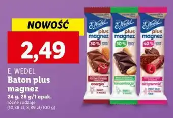 Lidl E. WEDEL Baton plus magnez 24-28 g oferta