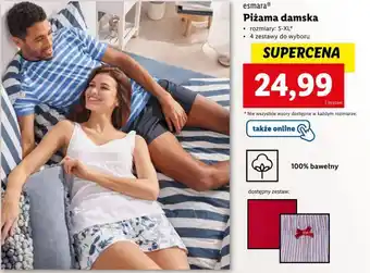 Lidl Esmara Piżama damska oferta