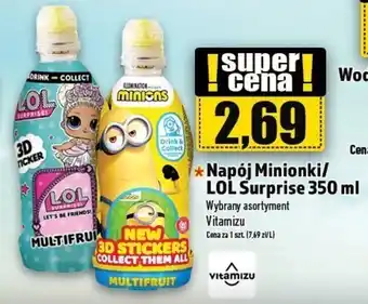 Topaz Napój Minionki / LOL Surprise 350 ml oferta