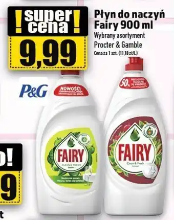 Topaz Płyn do naczyń Fairy 900 ml oferta