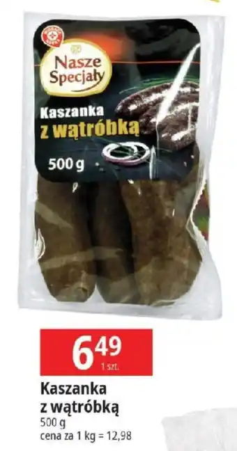 E.Leclerc Kaszanka z wątróbką 500 g oferta