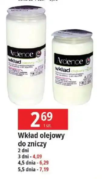 E.Leclerc Wkład olejowy do zniczy oferta