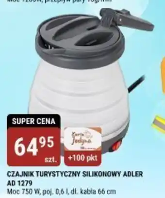 bi1 CZAJNIK TURYSTYCZNY SILIKONOWY ADLER AD 1279 oferta