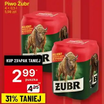 Delikatesy Centrum Piwo Żubr 0,5l oferta