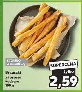 Kaufland Brzuszki z łososia wędzonego oferta