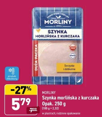ALDI Szynka Morlińska 250g oferta
