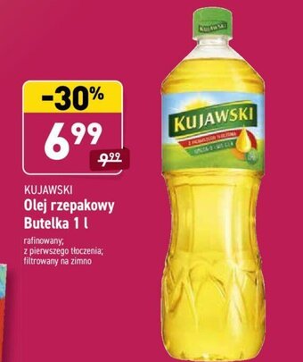 ALDI Olej rzepakowy Kujawski 1l oferta