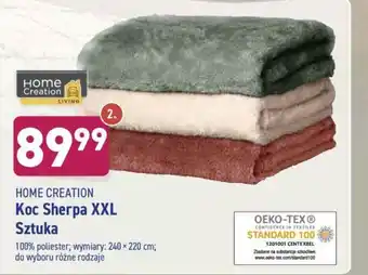 ALDI Koc Sherpa XXL oferta