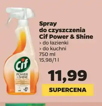 Netto Spray do czyszczenia Cif Power & Shine oferta