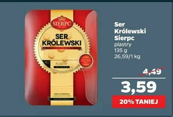 Netto Ser Królewski Sierpc oferta
