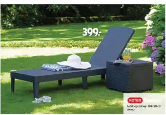 Jula Leżak ogrodowy Keter oferta