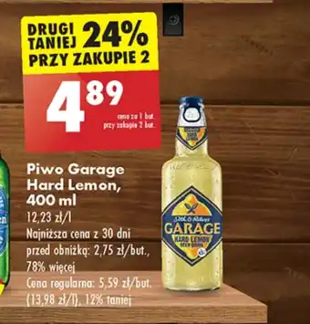 Biedronka Piwo Garage oferta