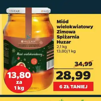 Netto Miód wielokwiatowy Zimowa Spiżarnia Huzar oferta