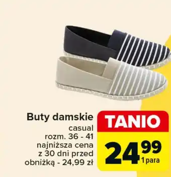 Carrefour Buty damskie oferta