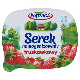 Topaz Piątnica Serek homogenizowany truskawkowy 150 g oferta