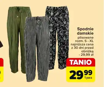 Carrefour Spodnie damskie oferta