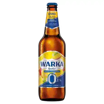 Euro Sklep Warka Radler Piwo bezalkoholowe mango z pomarańczą 500 ml oferta