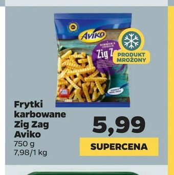 Netto Frytki karbowane Zig Zag Aviko oferta