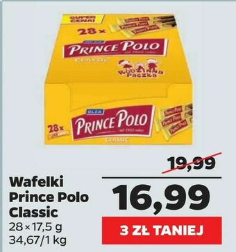 Wafelki Prince Polo Classic