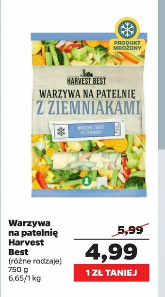 Netto Warzywa na patelnię Harvest Best oferta