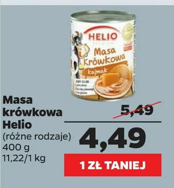 Netto Masa krówkowa Helio oferta