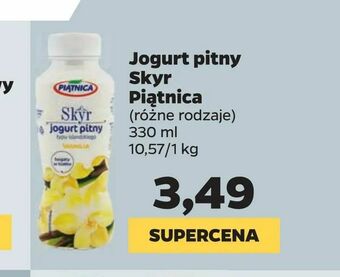 Netto Jogurt pitny Skyr Piątnica oferta