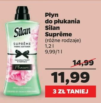Netto Płyn do płukania Silan Suprême oferta