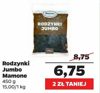 Netto Rodzynki Jumbo Mamone oferta